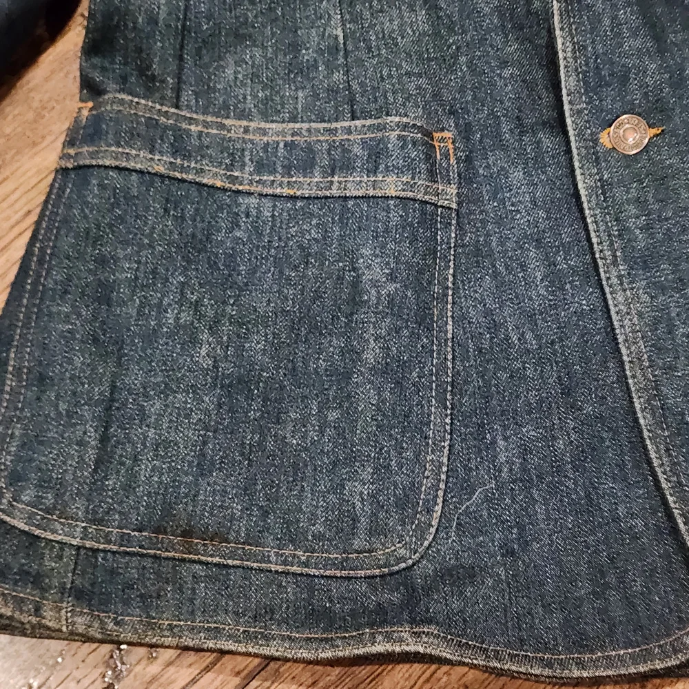 Vintage Levi's Orange Tab Denim Blazer  - Picture 3 of 7